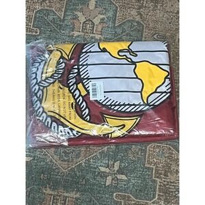 Joyus USMC 3x5-EM Marine Corps Flag Semper Fidelis Eagle Globe Anchor Red 3x5ft
